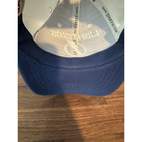 Tampa Bay Lightning Hat Adjustable Zephyr Exclusive Collection NHL Hockey Blue - Picture 7 of 8